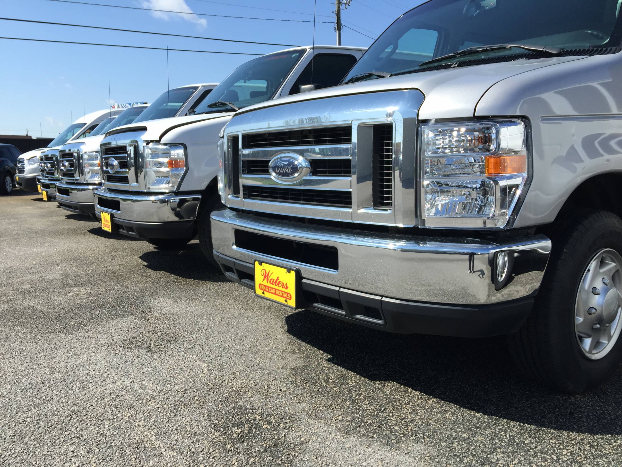 Waters Van & Car Rentals & Sales be the first call you make for vehicle rentals in Augusta, GA and surrounding areas.