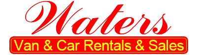Waters Van & Car Rentals & Sales